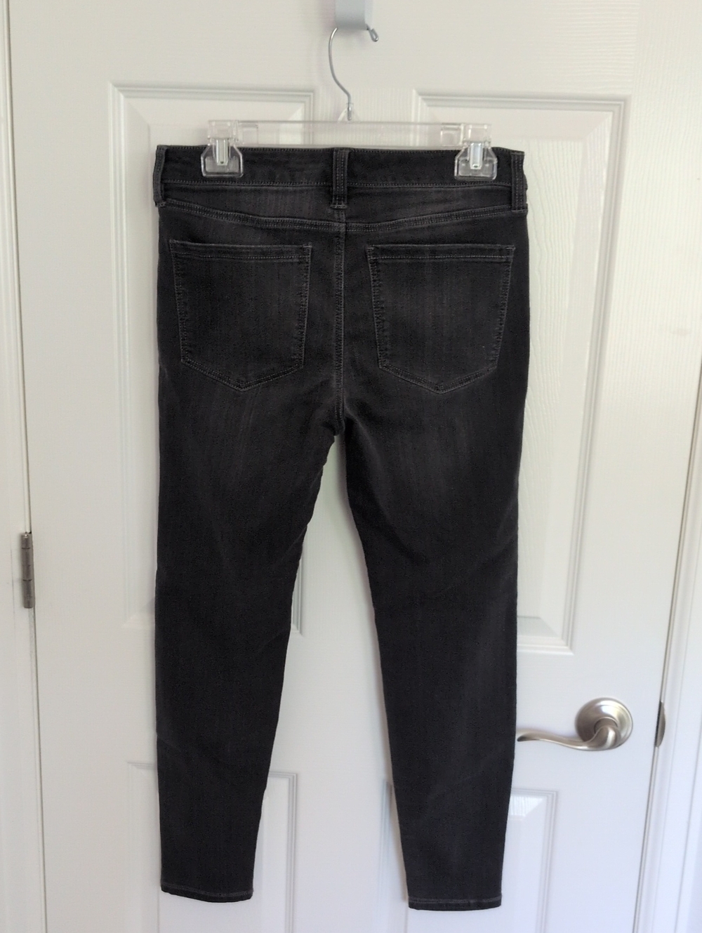 Liverpool The Skinny Gray Washed Jeans - 8/29 Petite - Picture 6 of 9